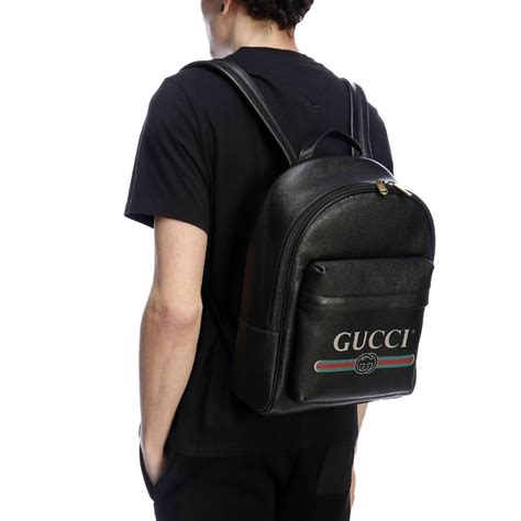 zainetto pelle gucci stemma italia|Zaini Uomo Firmati .